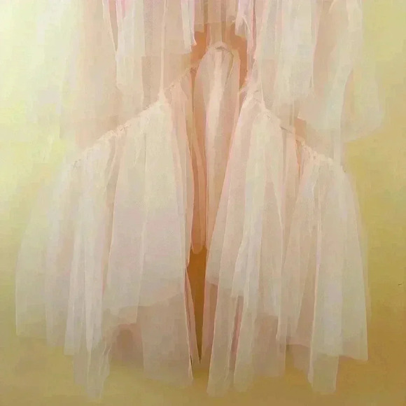 NWT BCBGMAXAZRIA Pink/Mauve Corset Tulle Tier “Taylor Swift” Gown Dress Size 12 - Picture 13 of 16